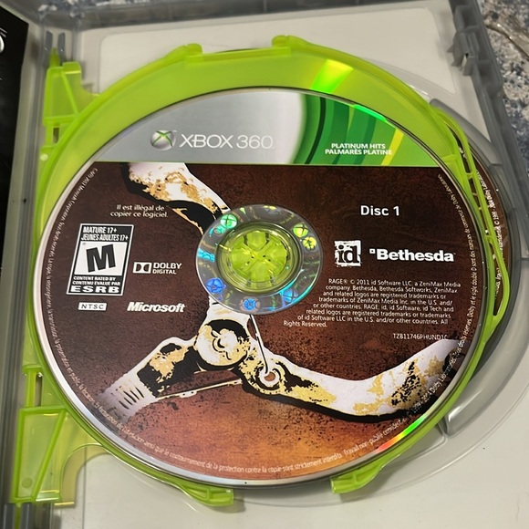 5 for $60 - RAGE for Xbox 360 - Platinum Hits Edition - Picture 3 of 6